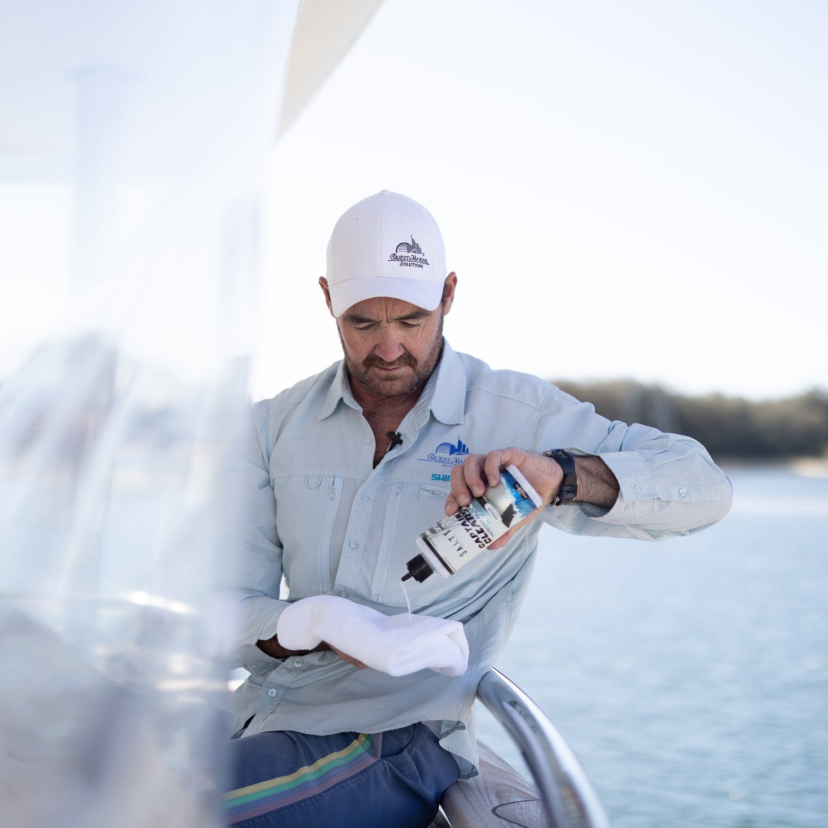 Captain Clears Protective Cleaner