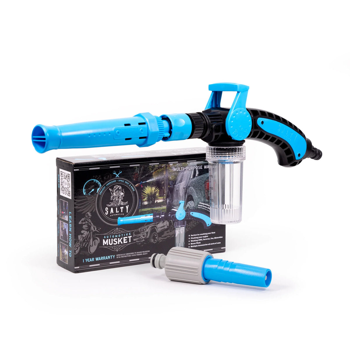 Captain's Musket (2-in-1 Foam & Flush Gun)