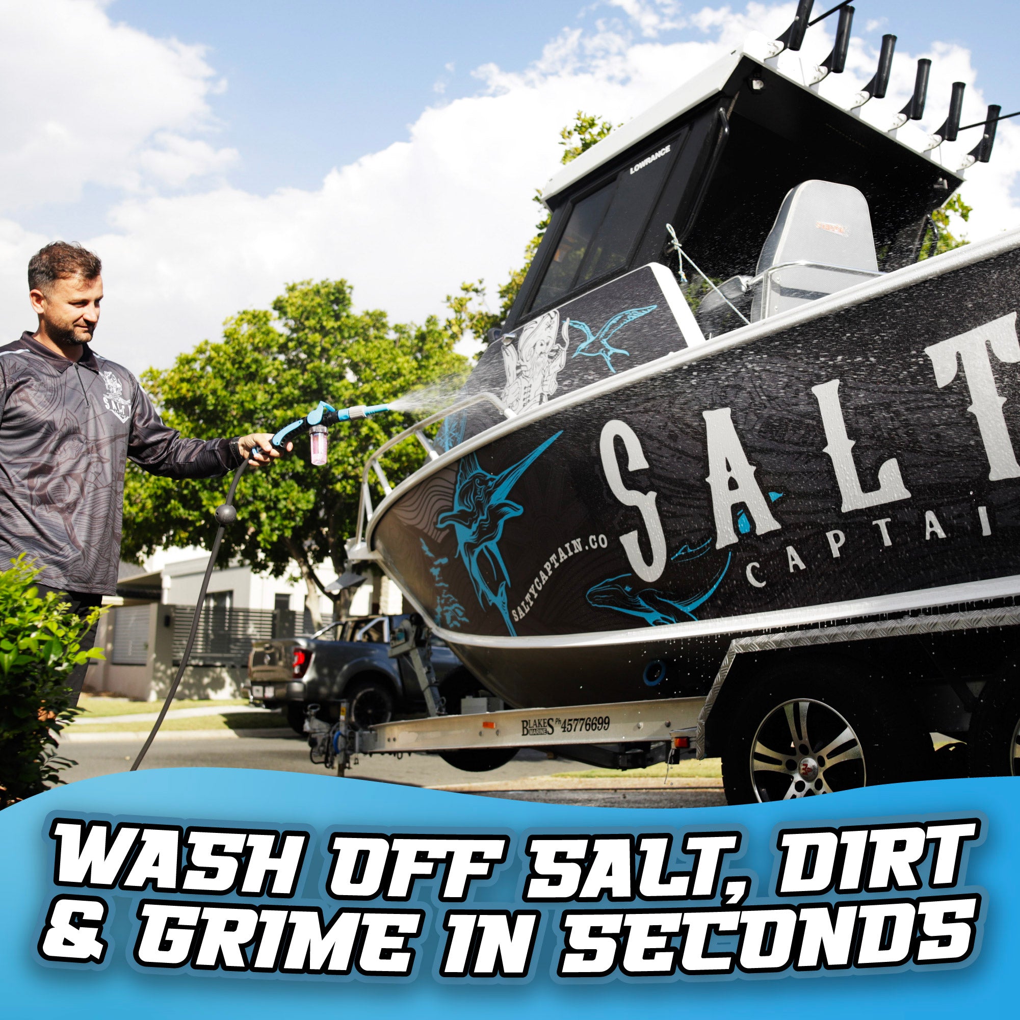 Captain's Musket (2-in-1 Foam & Flush Gun)