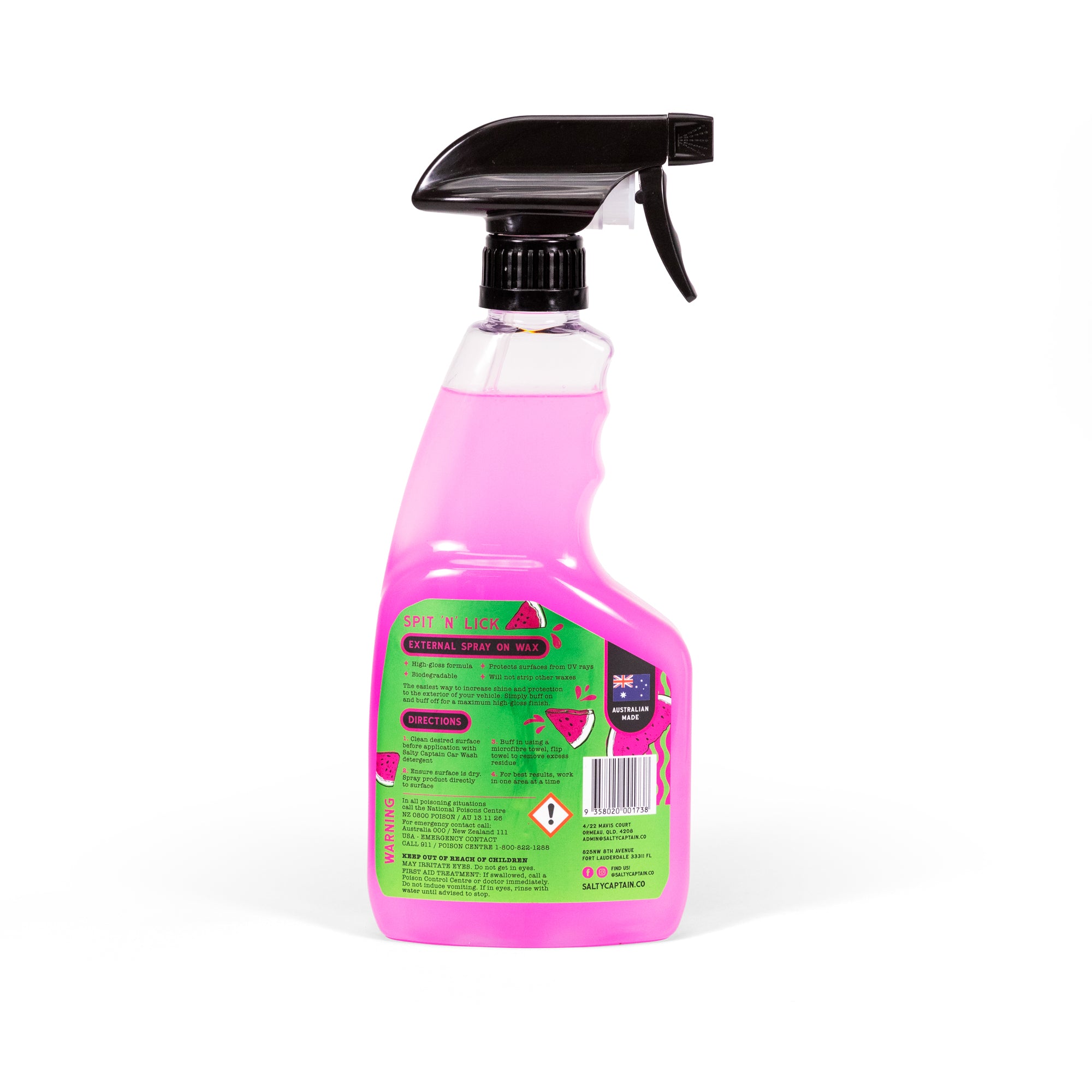 Spit 'n' Lick - Watermelon scented spray wax