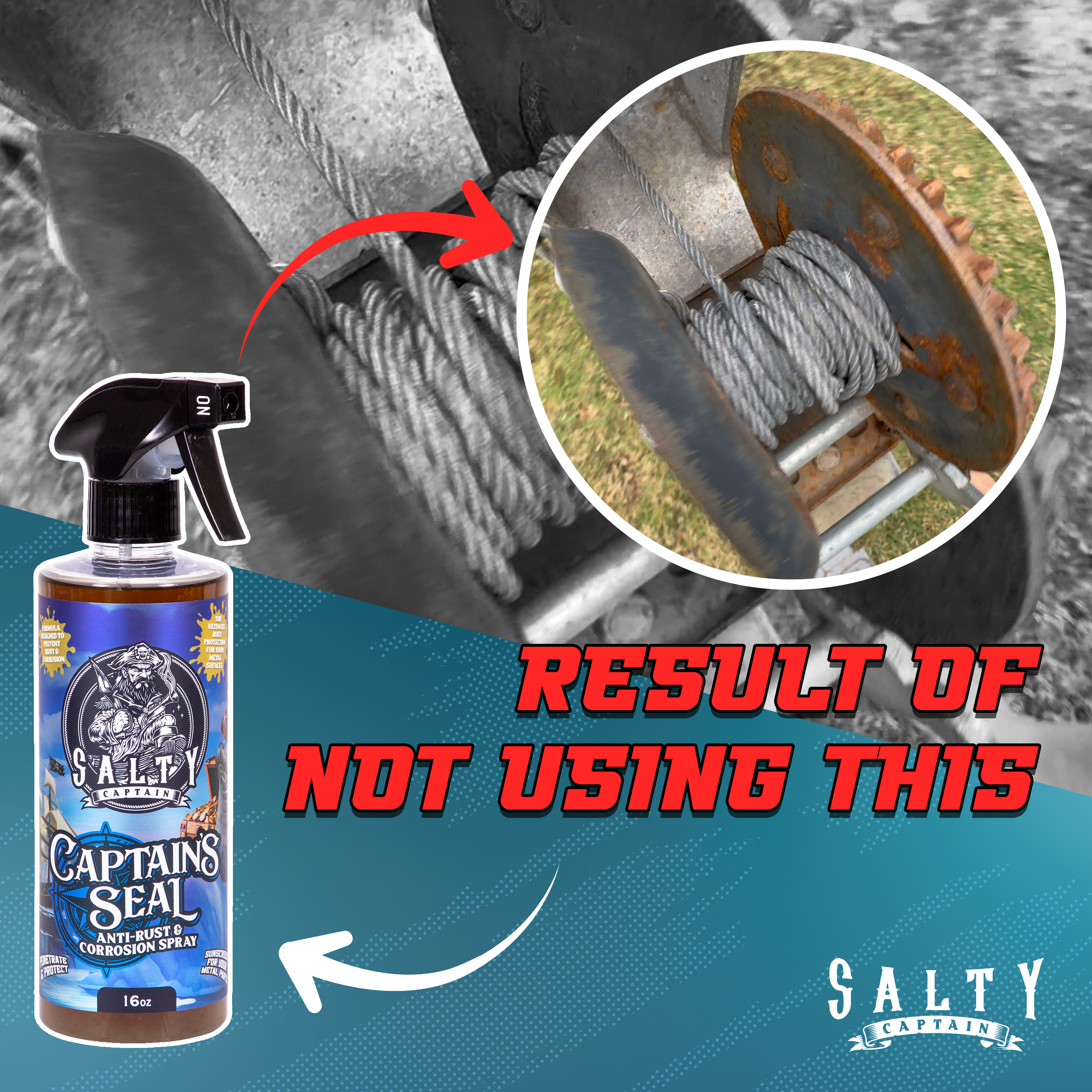 Captain's Seal - Anti Corrosion Spray 16oz
