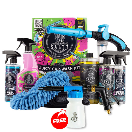 Juicy Car Wash Kit + Free Foam Blaster!