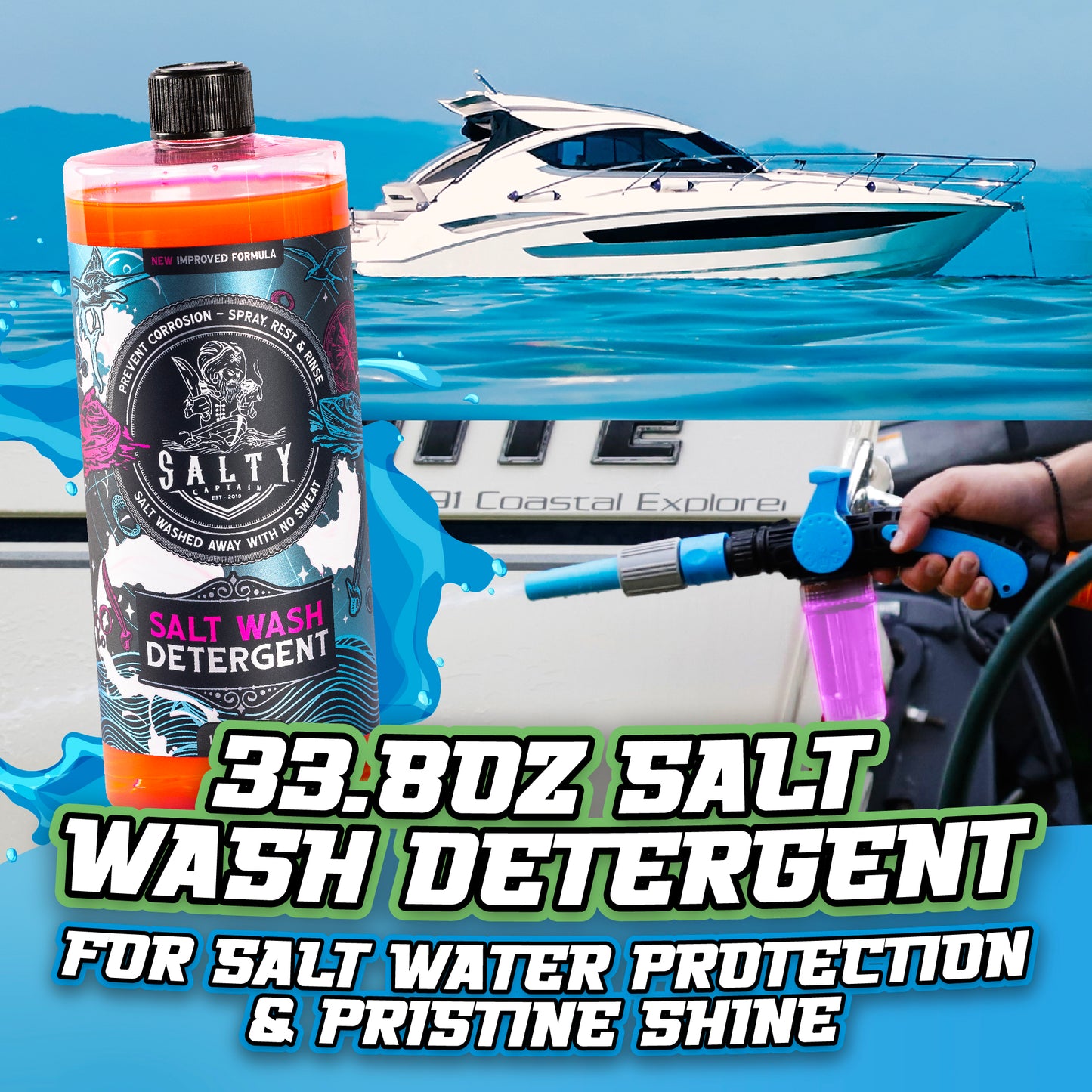 Exterior Salt Wash Detergent