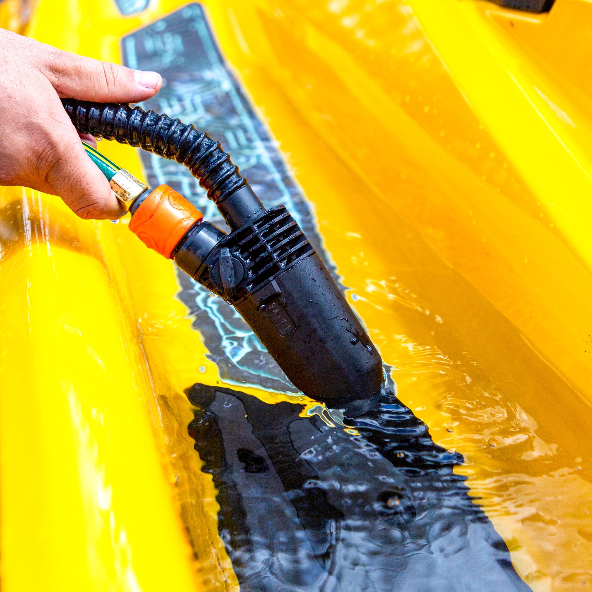 FlowVac + Wash & Flush