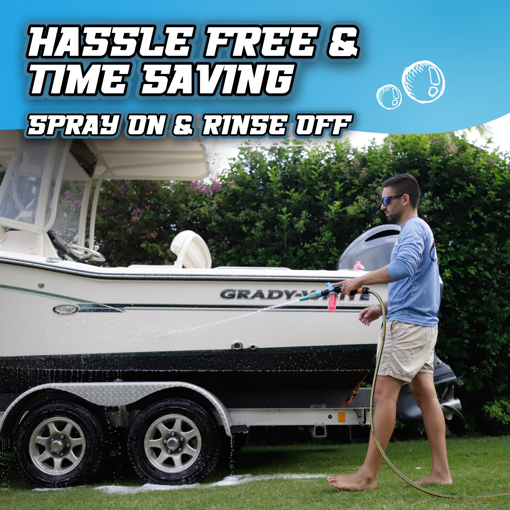 Captain's Musket (2-in-1 Foam & Flush Gun)