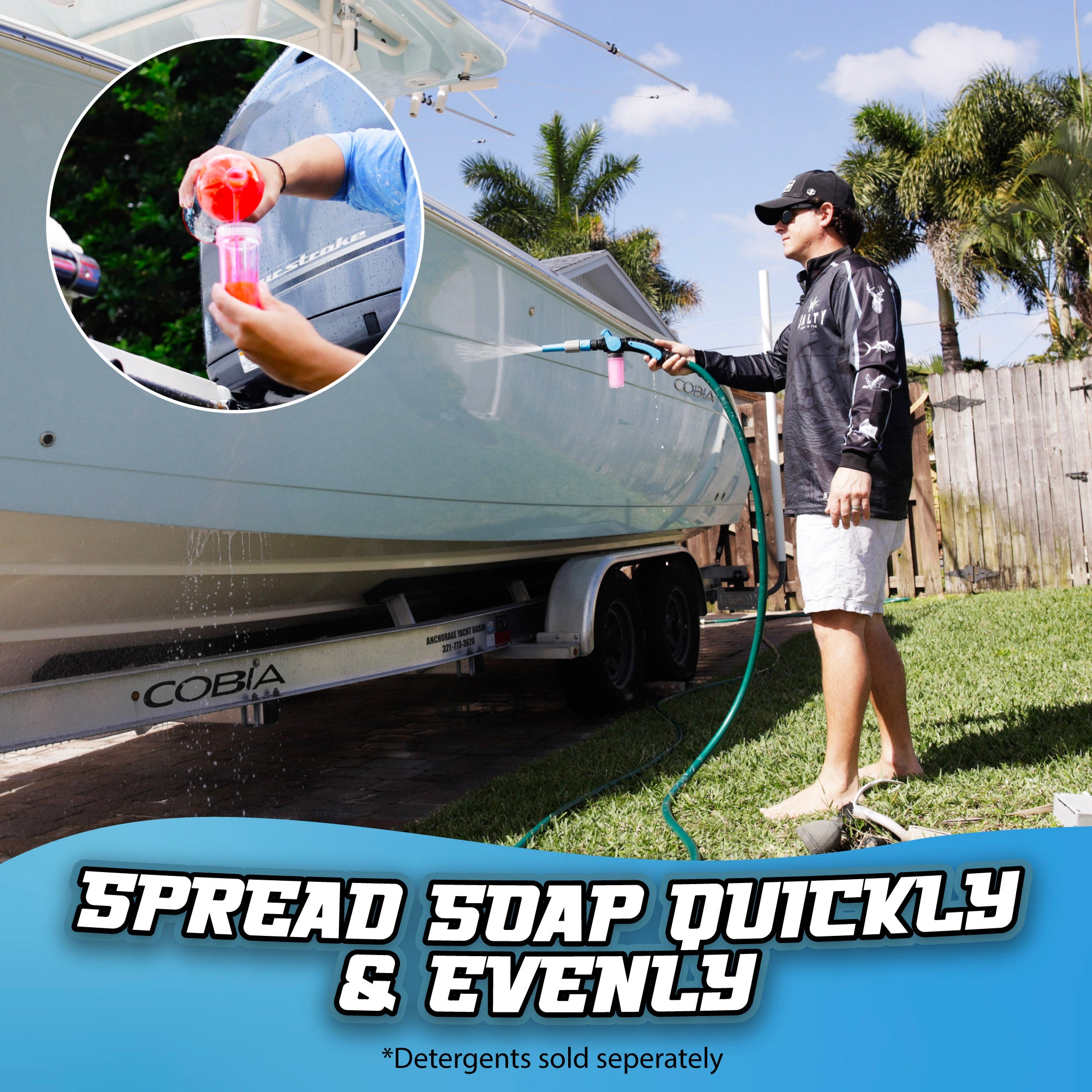 Captain's Musket (2-in-1 Foam & Flush Gun)