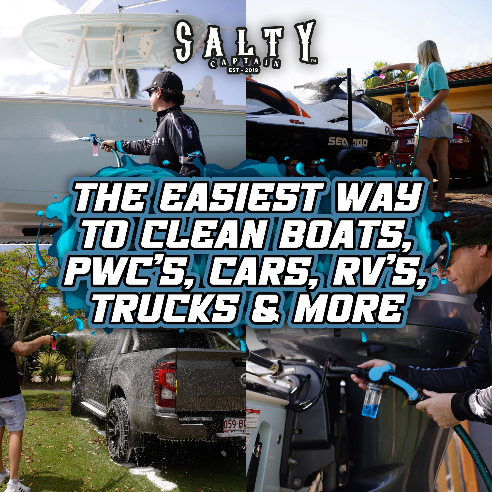 Captain's Musket (2-in-1 Foam & Flush Gun)