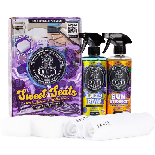 Sweet Seats - Vinyl Boat Seats Cleaner & Protection Kit