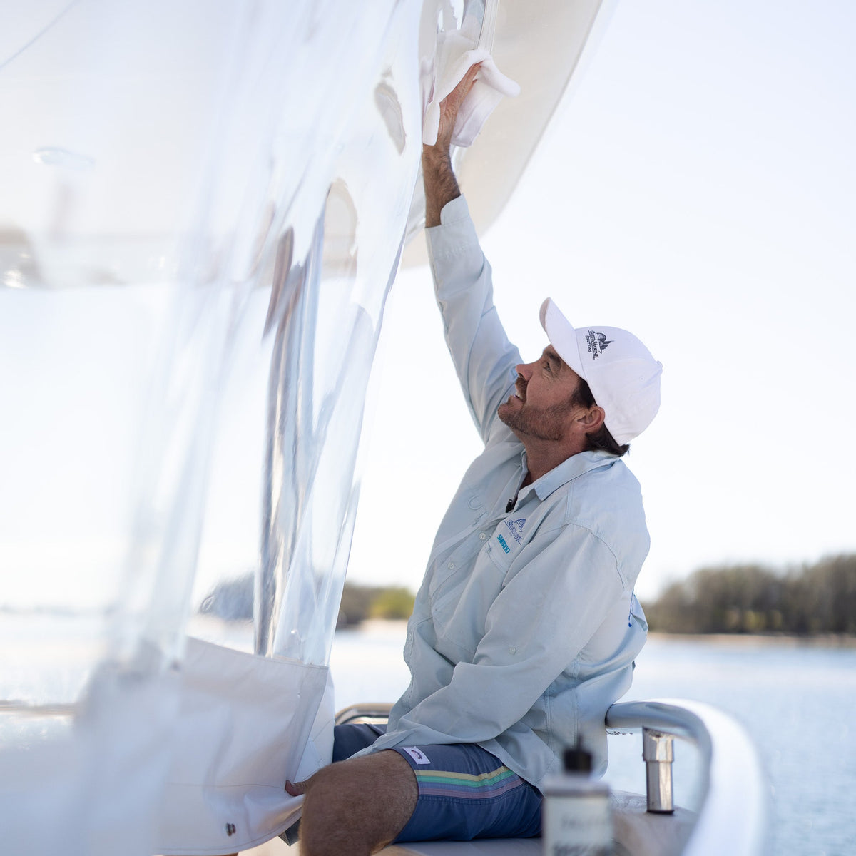 Captain Clears Protective Cleaner